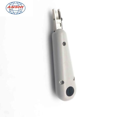China ANSHI IBDN Double Use Impact Punch Down Tool With Close Lock For Telecommunication for sale