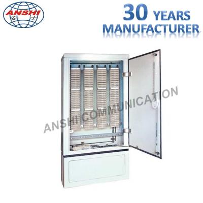 China 1200 Pairs SMC Copper Cable Cross Connection Cabinet MDF Main Distribution Frame for sale