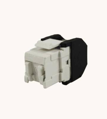 China RJ45 3M UTP CAT6 Shielded Keystone Jack 180 Degree With Gold Plating for sale