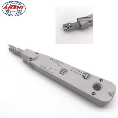 China Durable Gray Network Punch Down Tool For Krone Module 45 Degree IDC Tool for sale