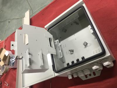 China Caja terminal de la fibra óptica del puerto del metal 48/caja de la terminación de la fibra óptica de la prenda impermeable en venta