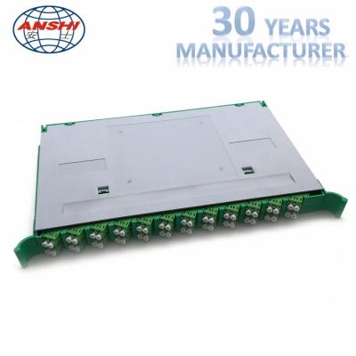 China 24 Cores 2 Layer Ethernet Distribution Panel High Density Splice Tray Abs Material for sale