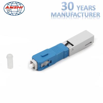 China Quick Connector SC UPC Fiber Cable Accessories for sale