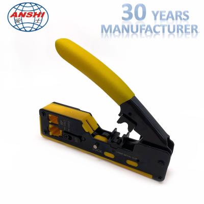 China Plastic Handles CAT6 Speed Termination Tool For RJ45 Keystone Jack for sale