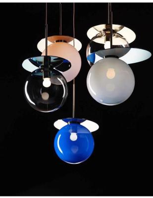 China Round pendant light Design Colorful glass ball light dining room child room Umbra Pendant Light(WH-GP-147) for sale