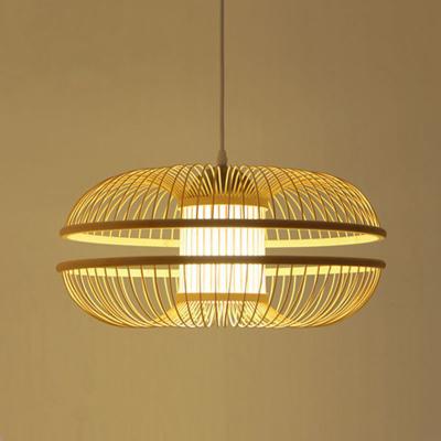 China Countryside Pendant Lamp Bamboo Hanging Lamps for Living Room Decoration Loft lamp（WH-WP-77） for sale