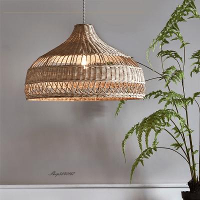 China Chinese Style Pendant Lights Rattan Handmake Hanging Lamp for Living Room Decoration Dining Room Light(WH-WP-70) for sale