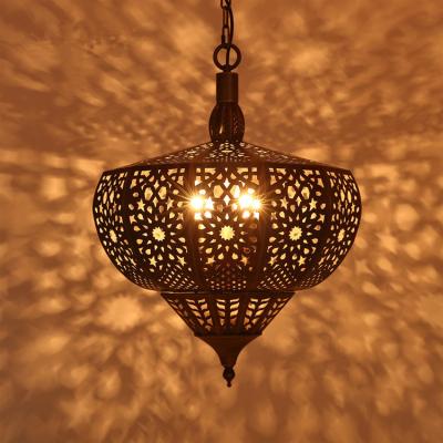 China Gold-plated Mosque Chandelier for prayer hall Restaurant decoration(WH-DC-15) for sale