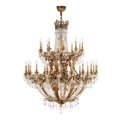 China Natural brass crystal chandelier Lighting for Indoor home Fixtures (WH-PC-20) for sale