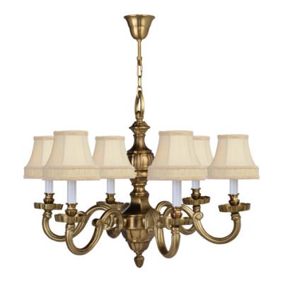 China Victorian brass chandelier Lighting Fixtures 6 Lights (WH-PC-24) for sale
