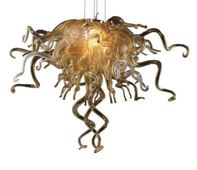 China Hand blown glass pendant lights Chandelier Lighting Fixtures (WH-BG-02） for sale