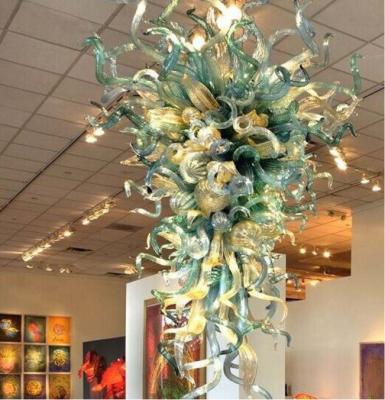 China Art Deco Blown stained Glass Chandelier for Project Home Lights (WH-BG-06) for sale
