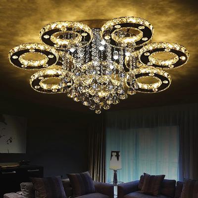 China Unusual Crystal ceiling lights Fixtures for Indoor home Lamp Decoration (WH-CA-16) for sale