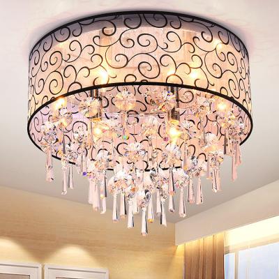 China Frabic Crystal bedroom ceiling lights Fixtures For Indoor home Lighting (WH-CA-29) for sale