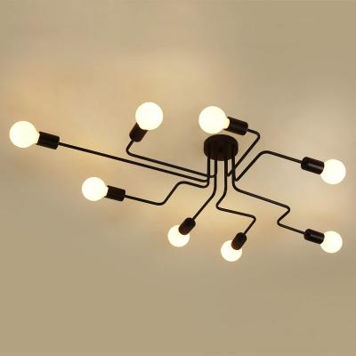 China Vintage retro industrial ceiling lighting for indoor home Lighting Fixtures (WH-LA-12) for sale