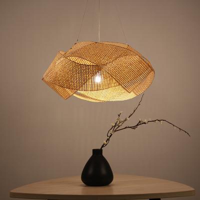 China Rattan lantern pendant Lights For Indoor Kitchen Dining room Lighting Fixtures (WH-WP-02) for sale