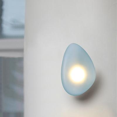 China Nordic LED Wall Lamps Modern Glass Pebble Wall Light（WH-OR-216) for sale