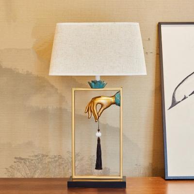 China Chinese Classical LED Bedside Lamp Bedroom Zen Table Lamp(WH-MTB-114) for sale