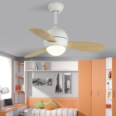 China 36 inch fan light Macaron Ceiling fan lamp with Remote Control Nordic ceiling fan ight with remote control(WH-CLL-28) for sale