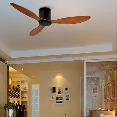 China European and American family decorative ceiling fan lamp 52 Inch living room fan Light(WH-CLL-33) for sale
