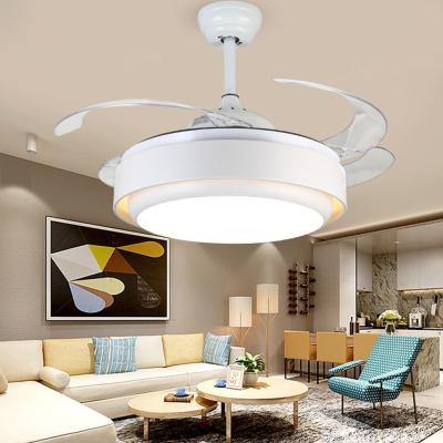 China 42 inch led ceiling fan lamp Reverse Inverter good sleep silence Fans with light(WH-VLL-07) for sale
