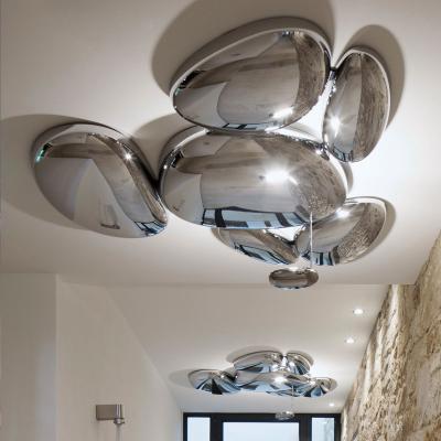 China SKYDRO ELECTRIFIED CEILING LIGHT silver lamp LED glass ceiling lights Luxury Metal Mercury Ceiling Lamp(WH-MA-193) for sale