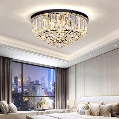 China Modern Led Ceiling Lights Fixtures K9 Crystal Lamp For Living Room ceiling led lamp(WH-CA-74) for sale