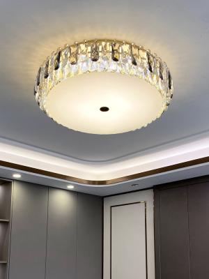 China Modern Luxury Crystal Ceiling Lamp crystal flower led ceiling light(WH-CA-78) for sale