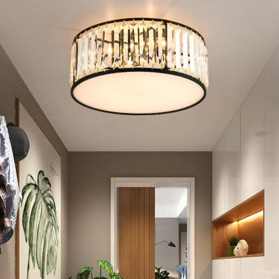 China Modern Led Ceiling Lights Crystal Living room decor Creative Black chandelier lamp(WH-CA-98) for sale
