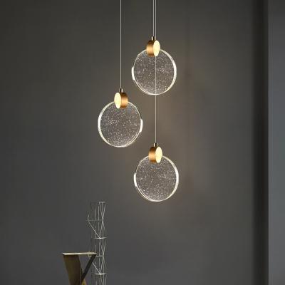 China Modern LED Pendant Lights Home Decoration Crystal Hanging Lamps(WH-GP-110) for sale