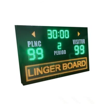 China Electronic Soccer Scoreboard DIP Digit Size 8'' 200mm + 10'' 254mm for sale