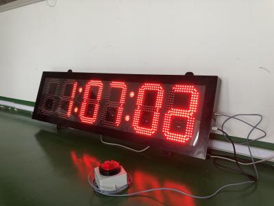Китай Цифровые светодиодные часы для внутренних и наружных помещений с рассеиванием тепла/обслуживанием/устойчивым и более прочным методом продается