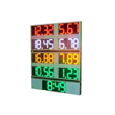 China 10 INCH OUTSIDE DIGITAL GAS PRICE SIGNS ALUMINIUM FRAME for sale