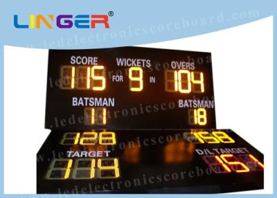 China Wireless Type LED Cricket Scoreboard For Club / Stadium 2 Years Warranty for sale