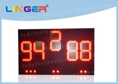 China Outside UV Protection LED Baseball Scoreboard With Brackets 20 Inch for sale