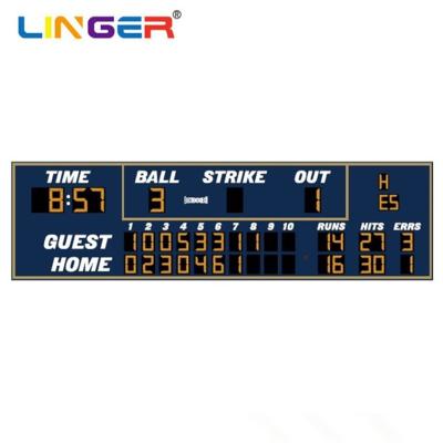 China High Resolution LED Baseball Scoreboard ROHS High Brightness Wide Viewing Angle for sale