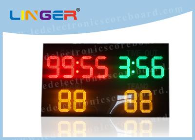 China Paintall Sport With 3 Colors 12'' 300mm Digits Led Electronic Scoreboard For outside use for sale