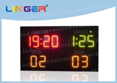 China Different Color Led Electronic Scoreboard For Indoor and Outdoor Multi - Sports for sale