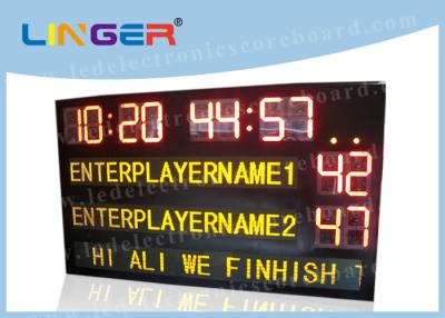 China Large Digits and High Quality Led Electronic Scoreboard For Football Sport for sale
