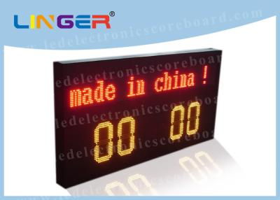 China Multi - Sports Function and Wireless Controller Led Electronic Scoreboard For Rugby Sport for sale