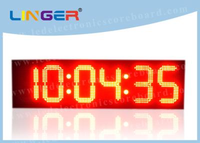 China Iron Frame LED Countdown Timer / Large Display Digital Timer With Loud Siren for sale