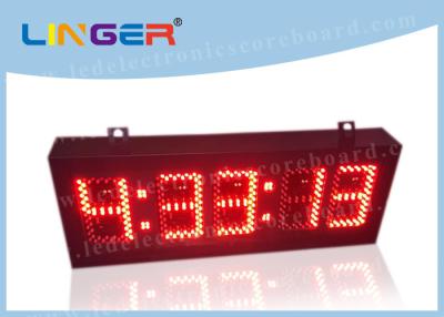 China contador de tiempo de la cuenta descendiente de la altura LED del dígito de 150m m para el formato 8/88 del interior/88 en venta