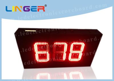 China 888 Format Red Countdown Timer , Countdown Electronic Timer Customized Design for sale