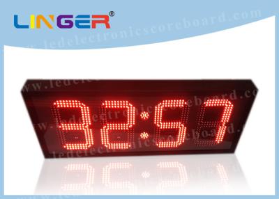 China 12 / 24 horas del modo de reloj de Digitaces llevado rojo pequeño para la oficina 370*1010*100m m en venta