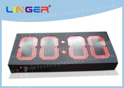 China 5 Voltage LED Digital Clock Display For Roadside Shop Customized Size for sale
