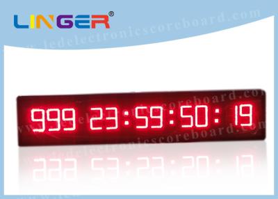 China 8 Digits Large Number Digital Clock 888 88 88 88 88 Format 2 Years Warranty for sale