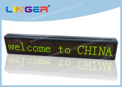 China Multi Function LED Scrolling Message Sign With Built - In Clock IP54 / IP65 for sale
