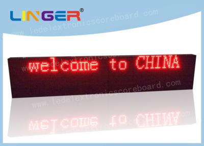 China Waterproof LED Scrolling Message Sign 1/4 Scan Constant Current Driver  for sale
