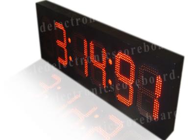China 5 Digits Game Score LED Digital Clock With Seconds Display Easy Operation for sale