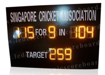 China Multi Functional Portable Cricket Scoreboard Electronic UV Protection Board for sale